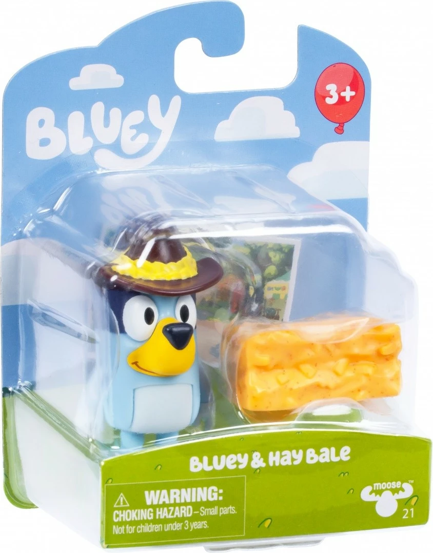 Figurinë Bluey Tm Toys BLU18040, Bingo & Dunny, plastikë, për fëmijë, shumëngjyrëshe, 1 copë