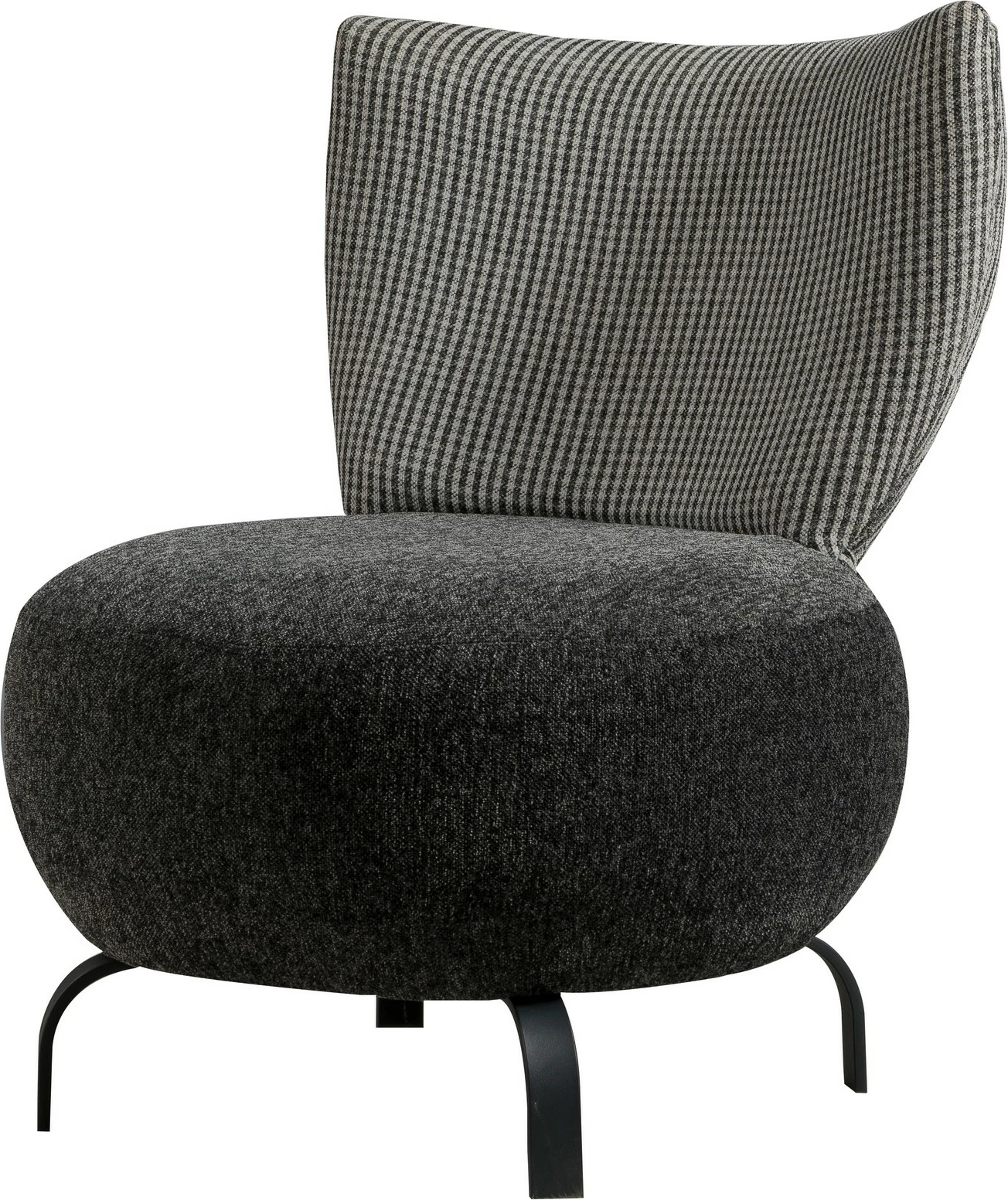 Karrige wing Atelier del Sofa, Loly, anthracite