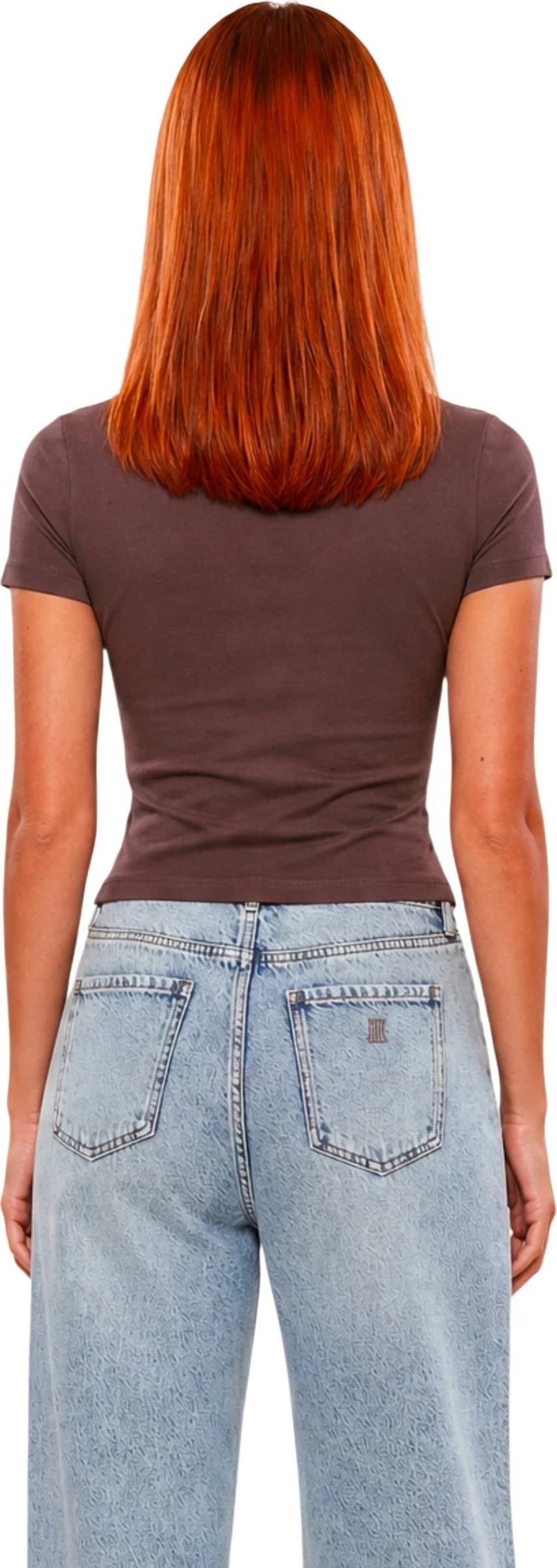 Maicë për femra Guess Active CHARA SS TEE V6YI02 K4259, kafe [Madhësia: XS]