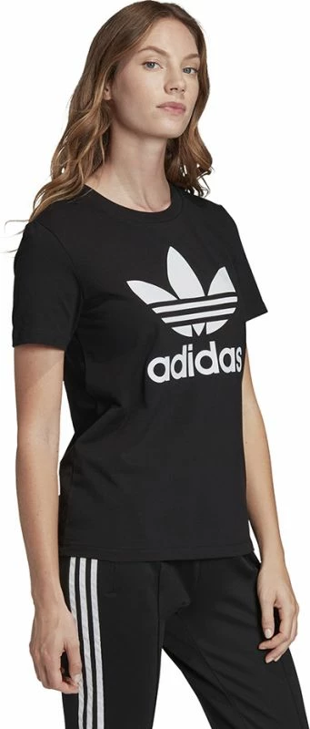 Maicë adidas për femra, e zezë