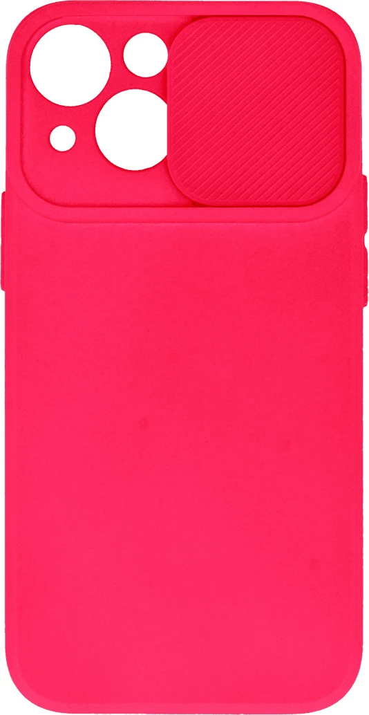 Mbështjellës silikoni ONASI Lens Cover për iPhone 15 Plus, mbrojtje kamere, i hollë, rozë