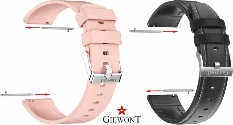 Teleskop çeliku për orë të mençur Giewont, 22mm