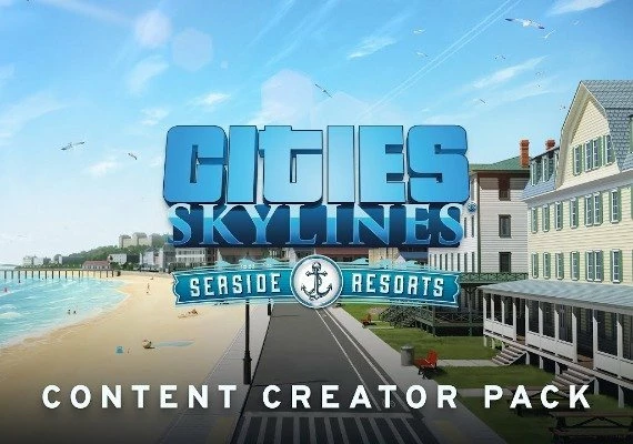Cities: Skylines - Content Creator Pack: Seaside Resorts DLC Global