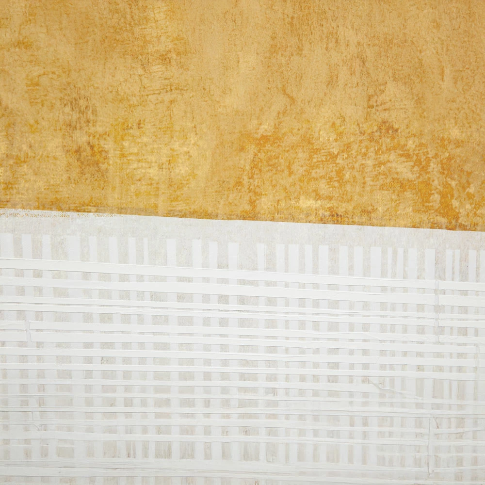 Pikturë dekorative DUE MONDI me kornizë, kanavacë, bezhë-mustardë-e zezë, 90x120x4cm