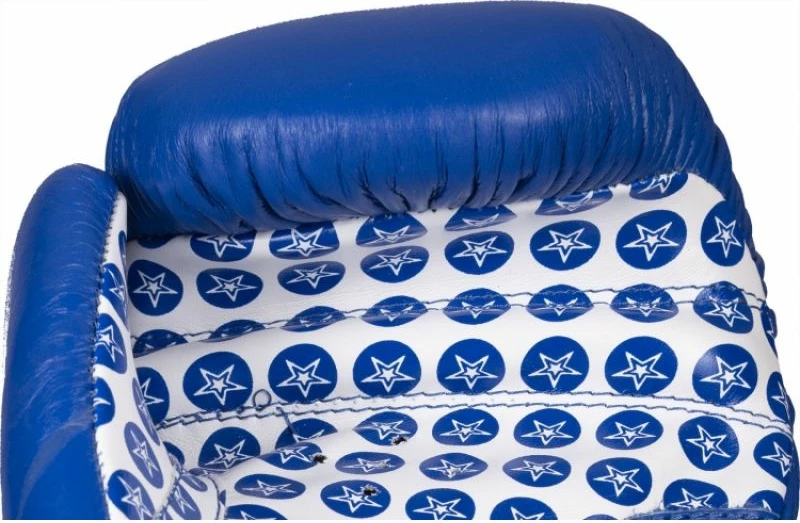 Doreza boksi TOP TEN FIGHT RTT-2 10 oz, të kaltërta/kuqe