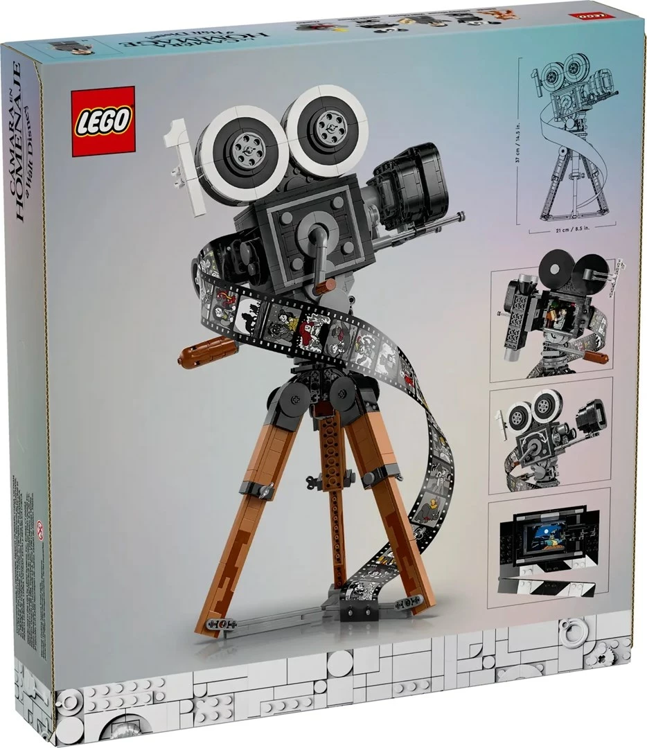Set LEGO Disney 43230, Kamera Tribute, 811 pjesë