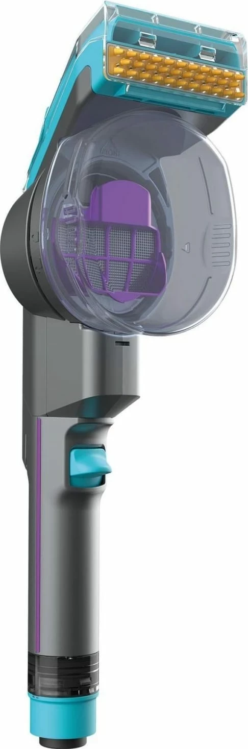 Kasë pastrimi Shark StainStriker HairPro PX250EUT, pa qese, me bateri, argjendtë