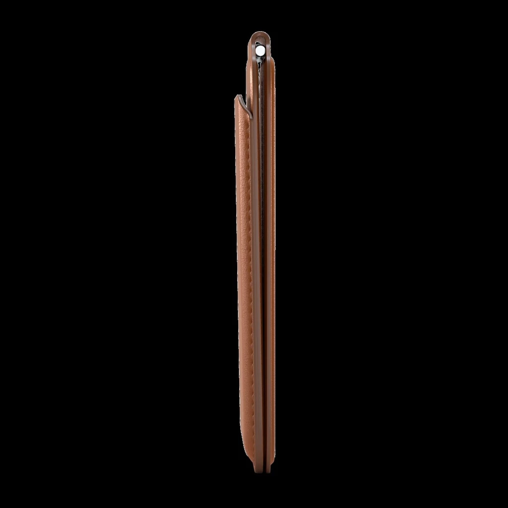 Satechi Vegan-Leather Magnetic Wallet Stand Brown