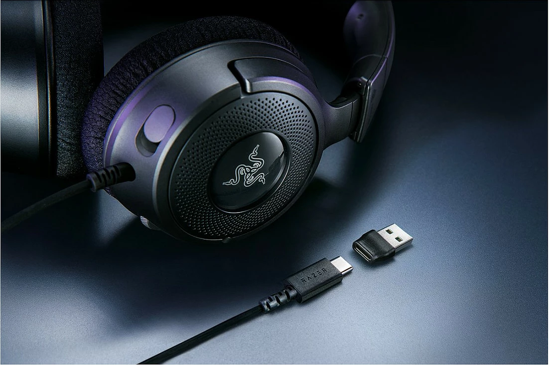 Kufje gaming Razer Kraken V4 X, me kabllo, e zezë