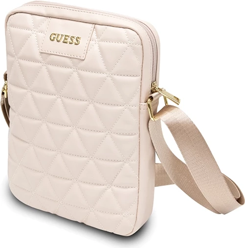 Çantë tabletë Guess GUTB10QLPK 10", Quilted, Rozë