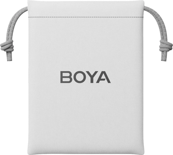 Set mikrofonësh wireless BOYA Mini-14 2.4GHz USB-C, 2 transmiter + receiver + kuti karikimi, i zi