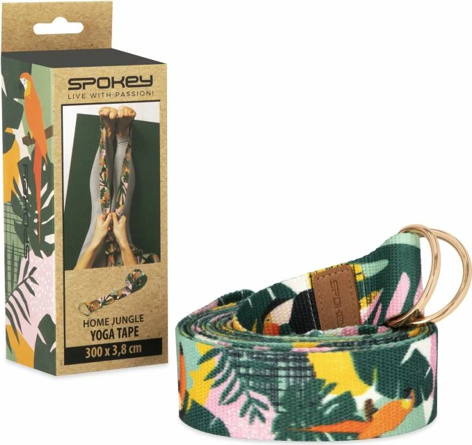 Rrip yoga për meshkuj dhe femra Spokey, Home Jungle [Ngjyra: E zezë]