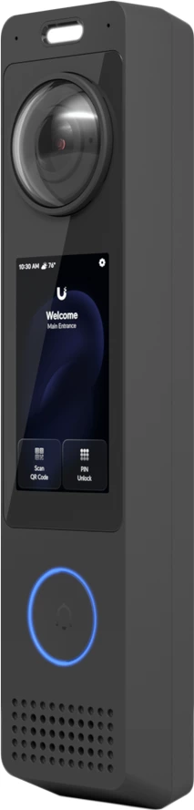 Zile dere me kamerë Ubiquiti G6 Entry Pro 12MP PoE ekran me prekje night vision IP55/IK07 e zezë