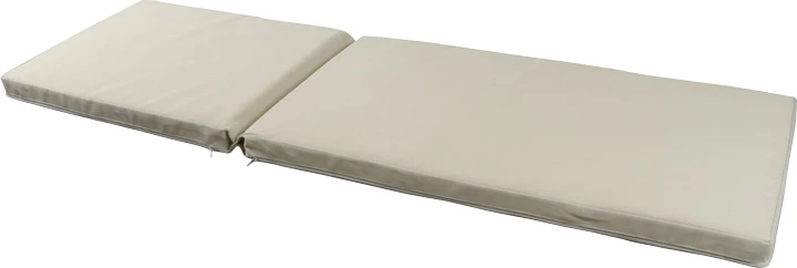 Jastëk Vertian për shezlong, tekstilene, ngjyrë bezhë, 194x58x7cm