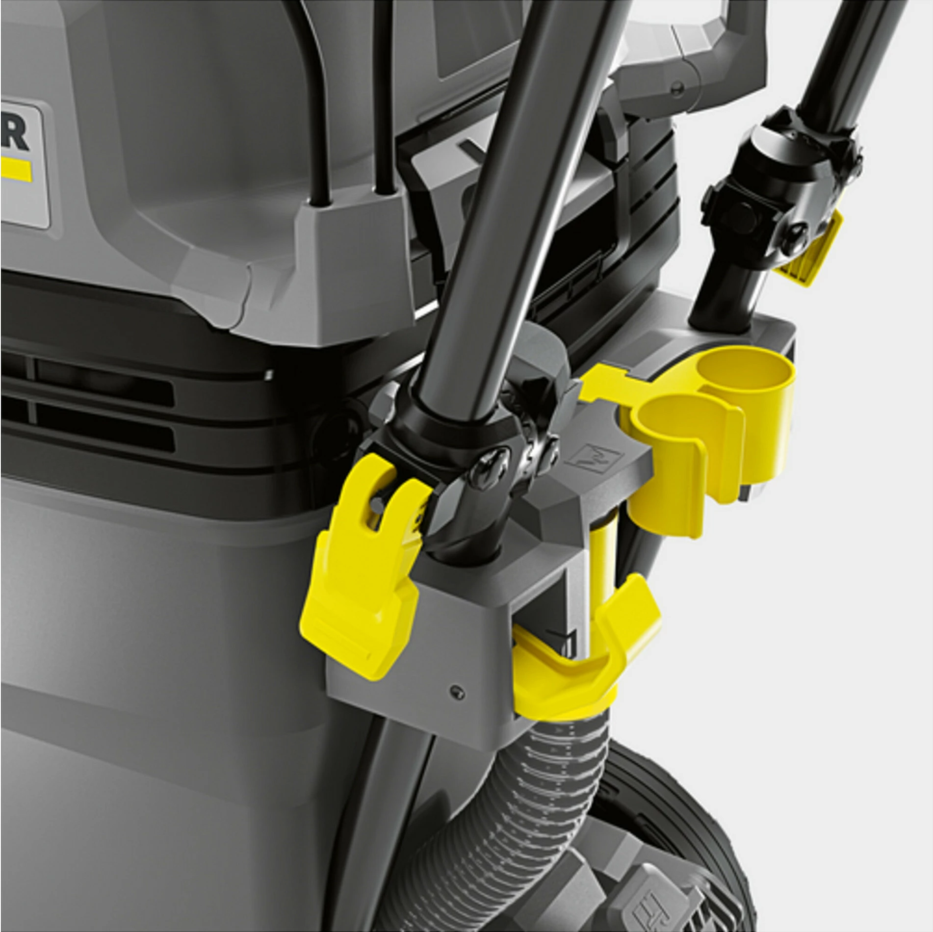 Fshesë industriale Kärcher NT 50/1 Tact Te L, lagët/thatë, 1380 W, gri/zi/verdhe