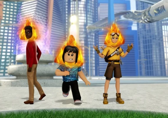 Roblox - Flaming Hot Chip Head DLC EN Global