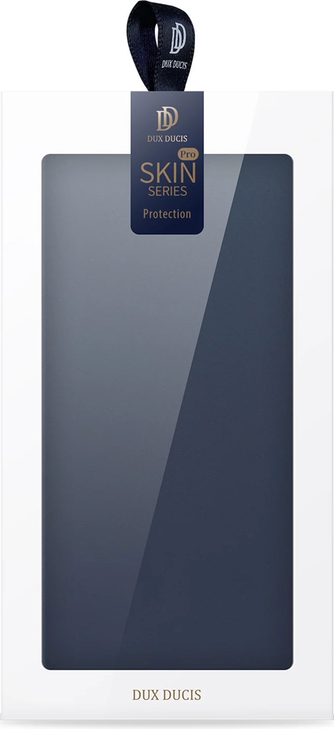 Mbështjellës Dux Ducis Skin Pro për Xiaomi Redmi Note 12 Pro+, me kapak, xhep për kartelë, funksion stand, kaltër
