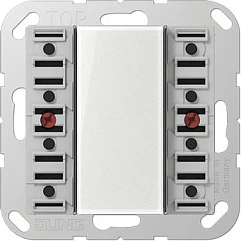 Modul sensor tasti KNX Jung A5072TSM, 2-kanal