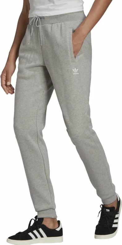 Pantallona sportive të ngushta për femra adidas Adicolor Essentials, ngjyrë gri