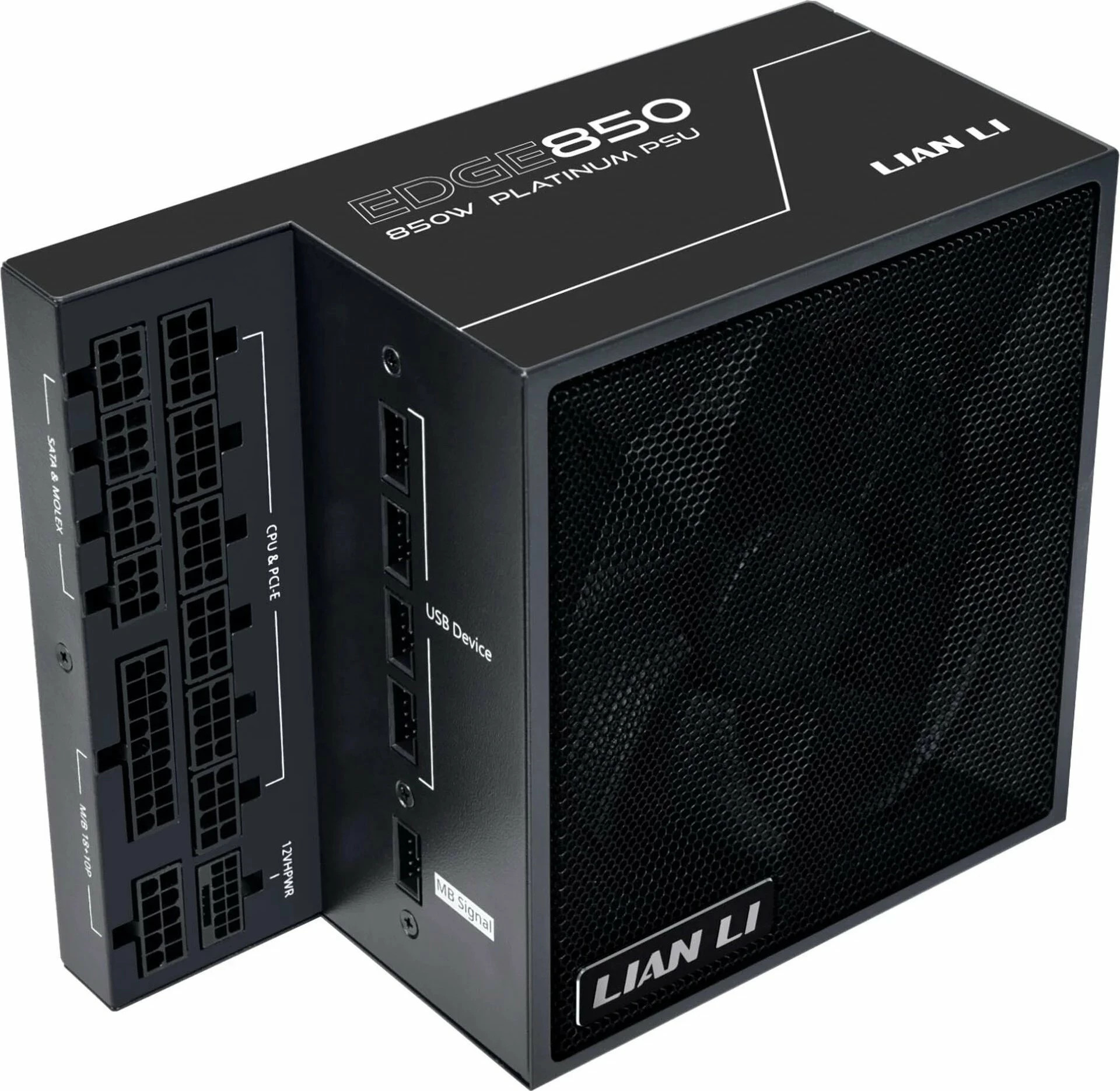 Furnizues rryme Lian Li EDGE EG850 850W, 80 Plus Platinum, ATX 3.1, full modular, i zi