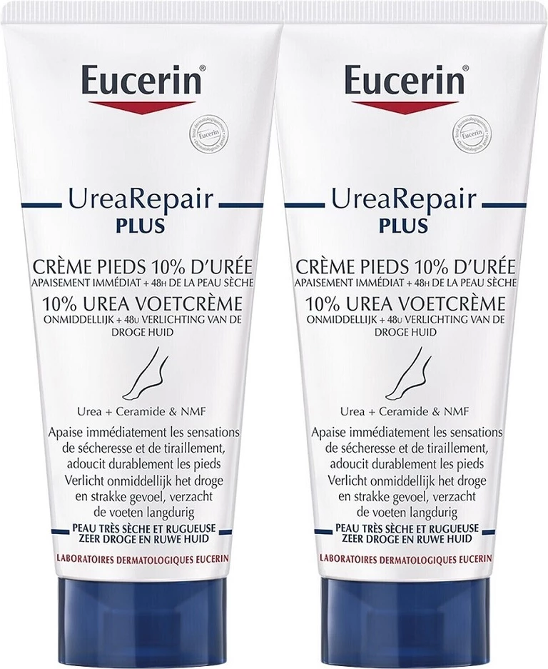 Krem për këmbë Eucerin UreaRepair Plus 10% Urea 2x100ml