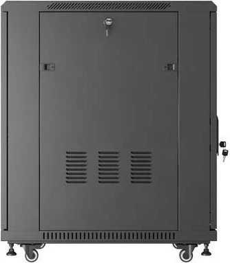Kabinet RACK LANBERG Szafy RACK 19" 18U 600x800mm, derë xhami, i zi