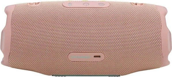 Altoparlant portativ Bluetooth JBL Charge 6, deri 28 orë bateri, IP68, power bank i integrum, Auracast, roze