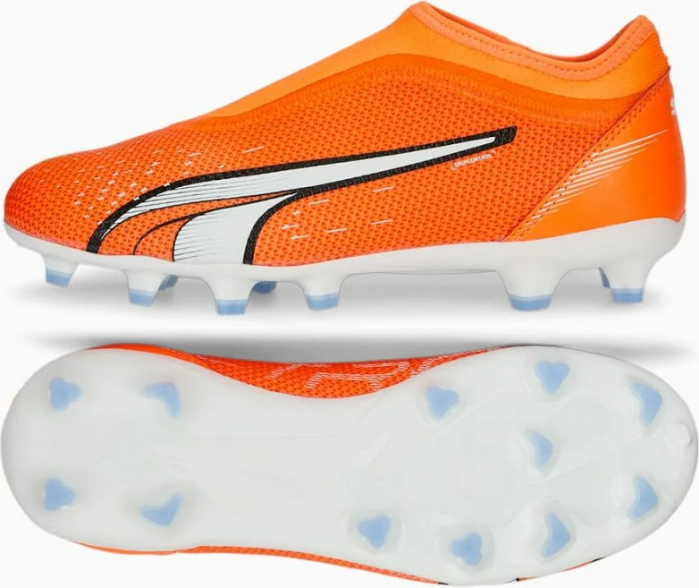 Atlete futbolli Puma për fëmijë, portokalli