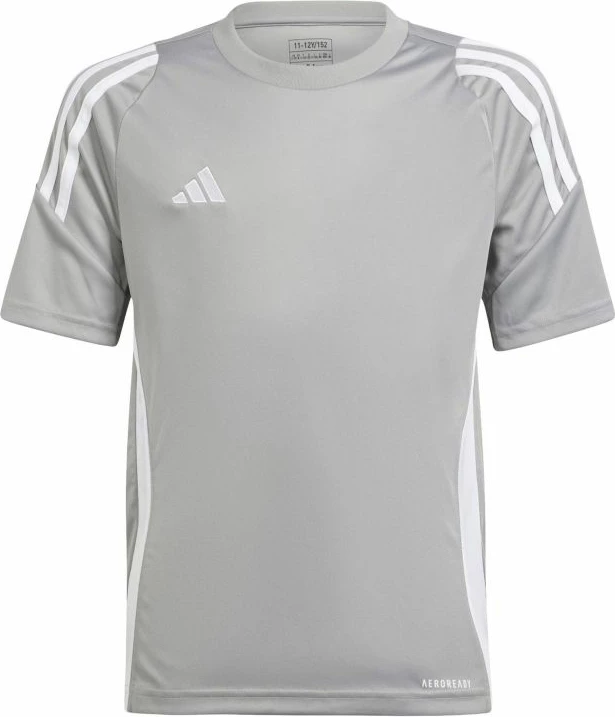 Fanellë stërvitore për fëmijë adidas, gri [Madhësia: 128]