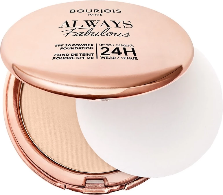 Pluhur kompakt për femra Bourjois Always Fabulous Mattifying Compact Powder 125 Ivory 7g