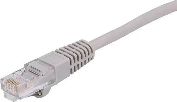 Kabllo LAN Extralink Cat5e UTP 5m, RJ-45, bakër, gri