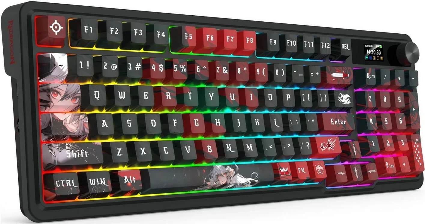 Tastierë mekanike Redragon ARTEMIS PRO, RGB, wireless/wired, 96%, black