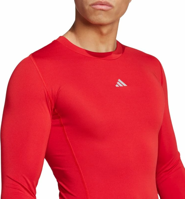 Maicë me mëngë të gjata për meshkuj adidas, e kuqe