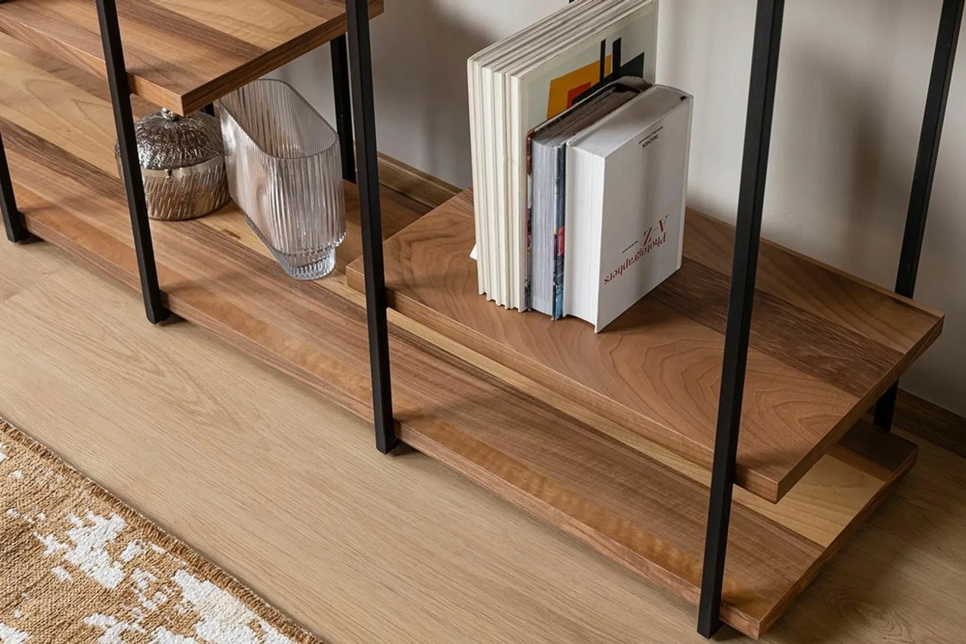 Raft librash Hanah Home, ngjyrë arre, Cooper