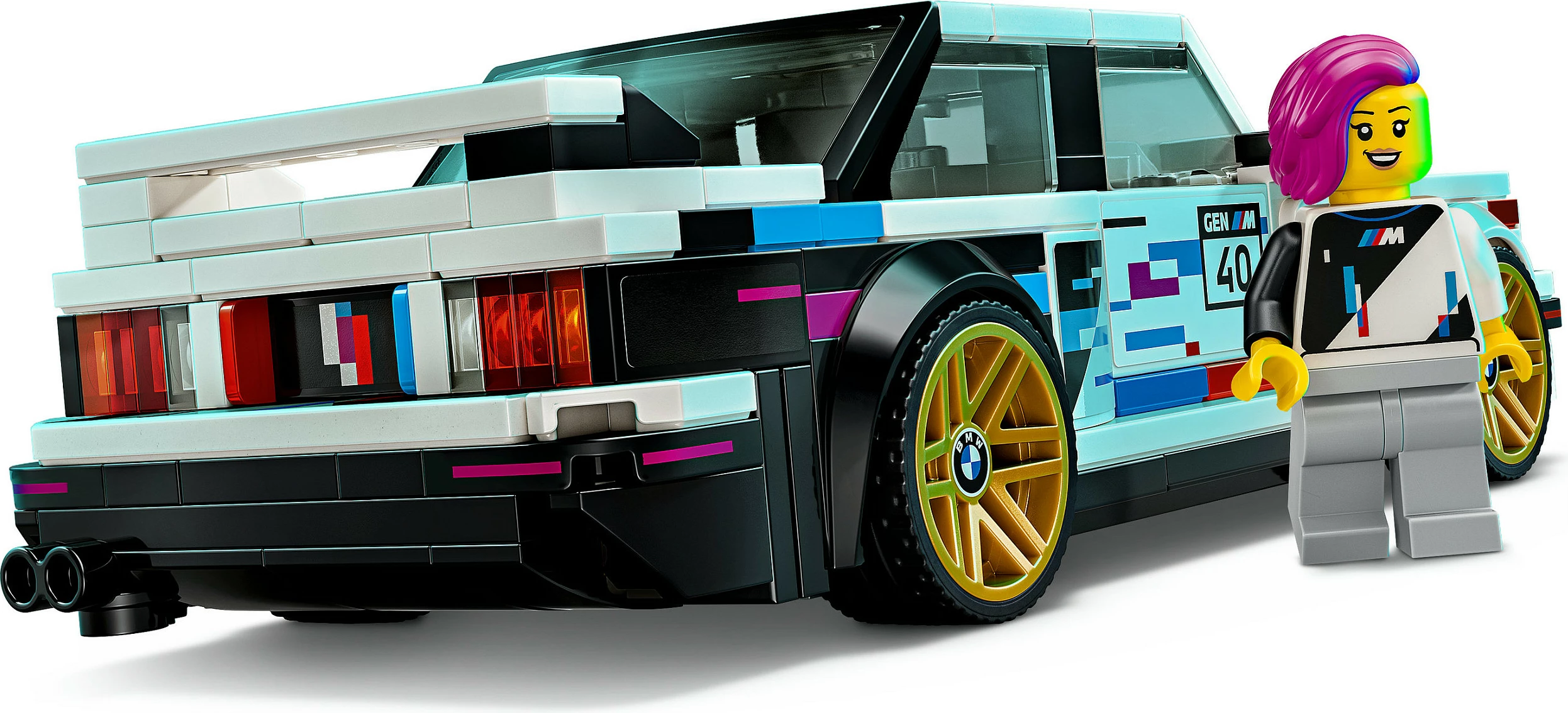 Set LEGO Speed Champions BMW M3 (E30) 77263, 358 copë, 9+, bardhë