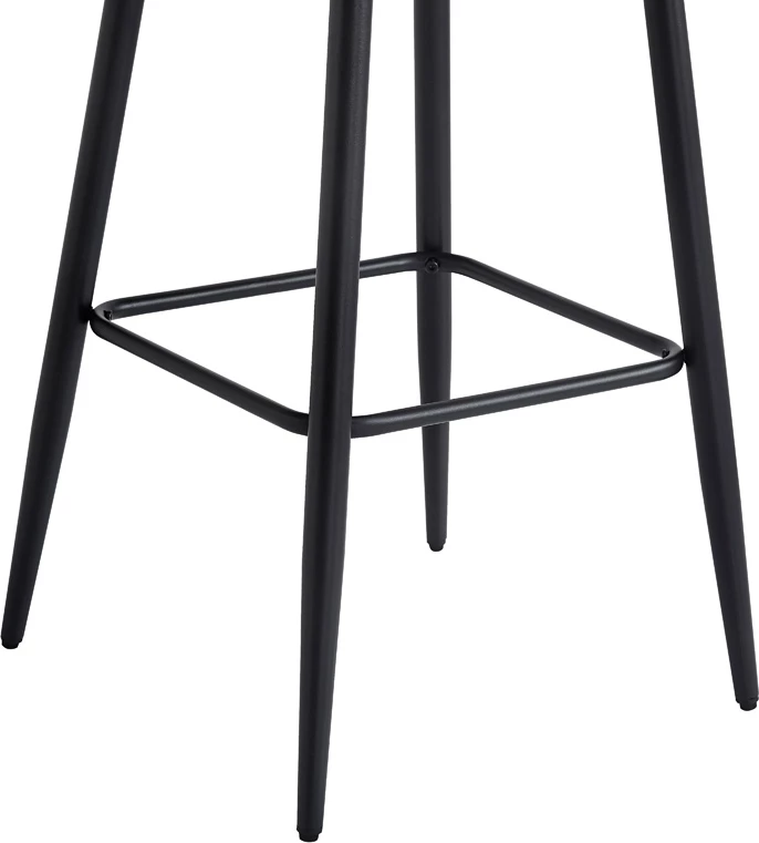 Karrige për bar Velvi, ngjyrë mollë e kalbur, 43x62x95cm