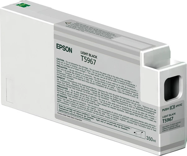 Kartrixh boje Epson T596700 (T5967) UltraChrome HDR, 350 ml, Light Black, për Stylus Pro 7900/9900