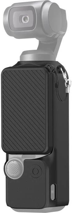 Kasë silikoni Puluz PU998B për DJI Osmo Pocket 3 me rrip, e zezë, set 3 copë