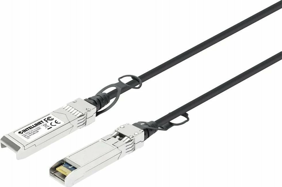 Kabllo DAC Twinax SFP+ 10G Intellinet Network Solutions SFP+ në SFP+, 2 m, HPE-compatible, e zezë