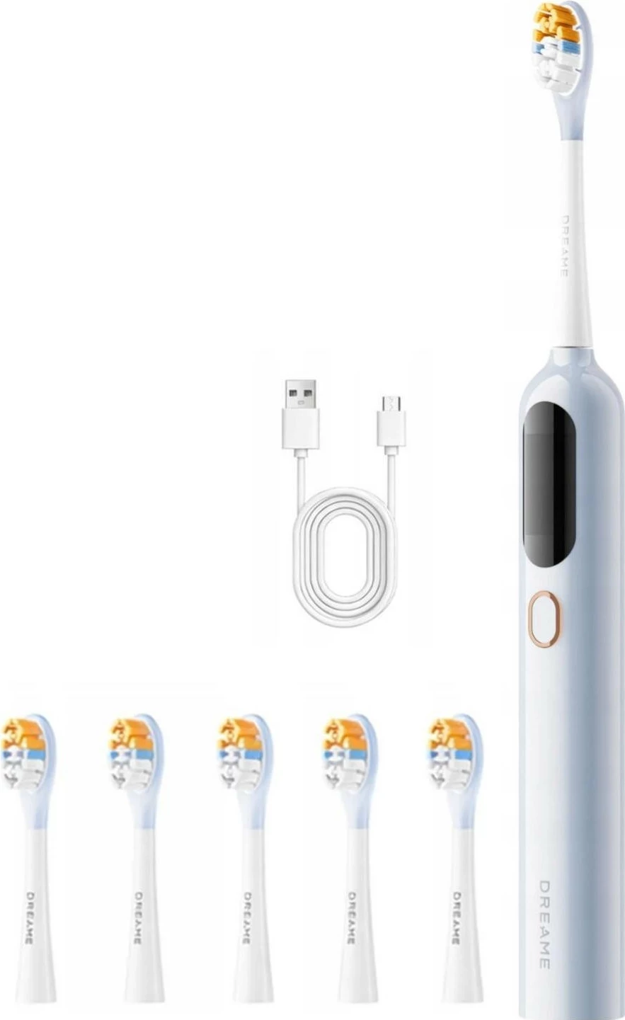 Furçë dhëmbësh sonike Dreame F02 Pro, 2000mAh, 4 mënyra pastrimi, 6 koka, blu