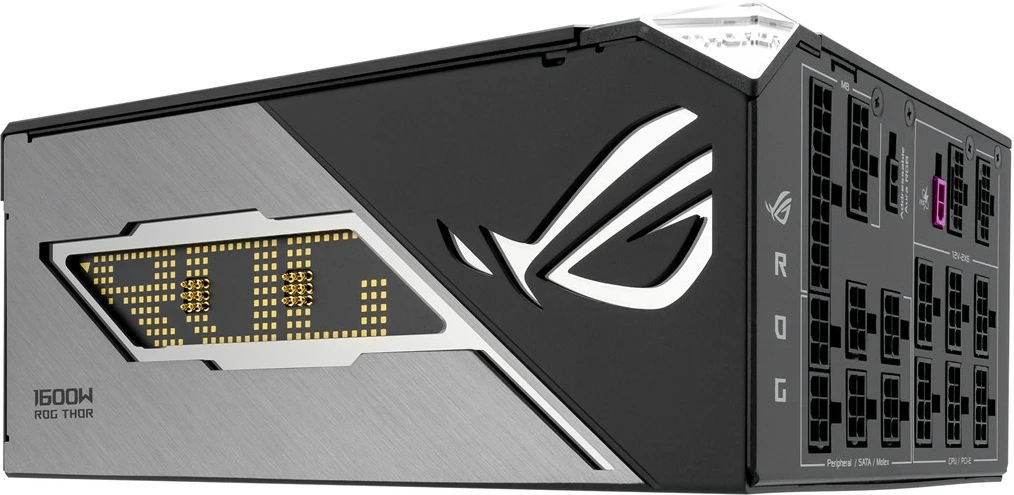 Kasë ASUS ROG THOR 1600W, 20+4 pin ATX, Gri