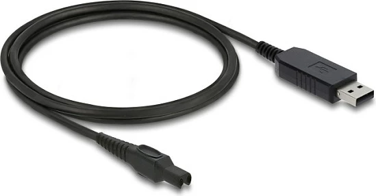Kabllo karikimi USB DeLOCK për Philips OneBlade Pro 360 HQ7/HQ8/HQ9, 1 m, USB-A në 2-pin, e zezë