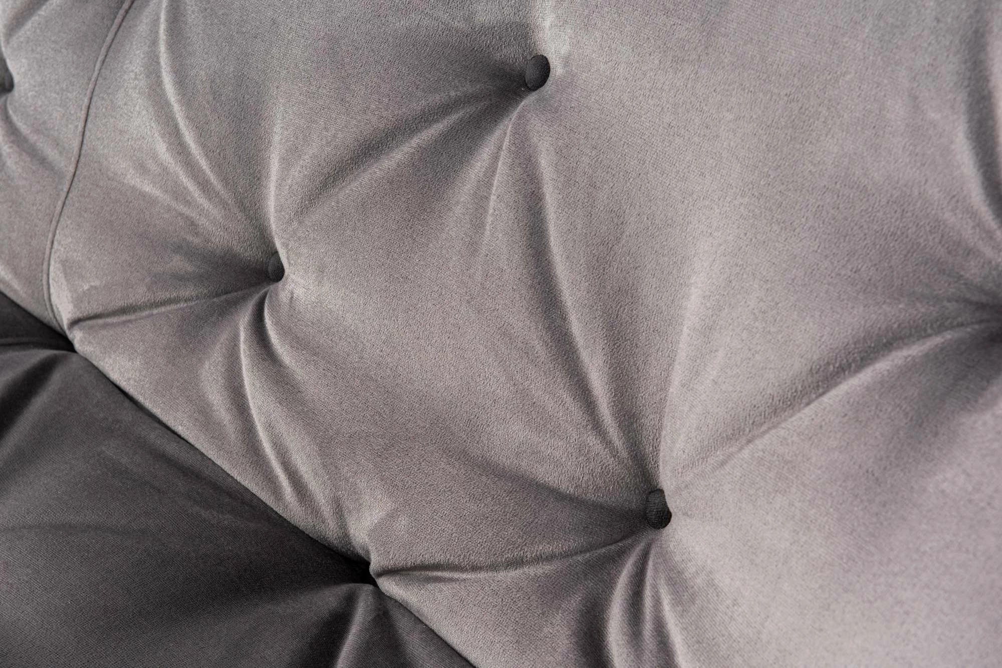 Divan-krevat treshe, Atelier del Sofa, Rivo, ngjyrë gri