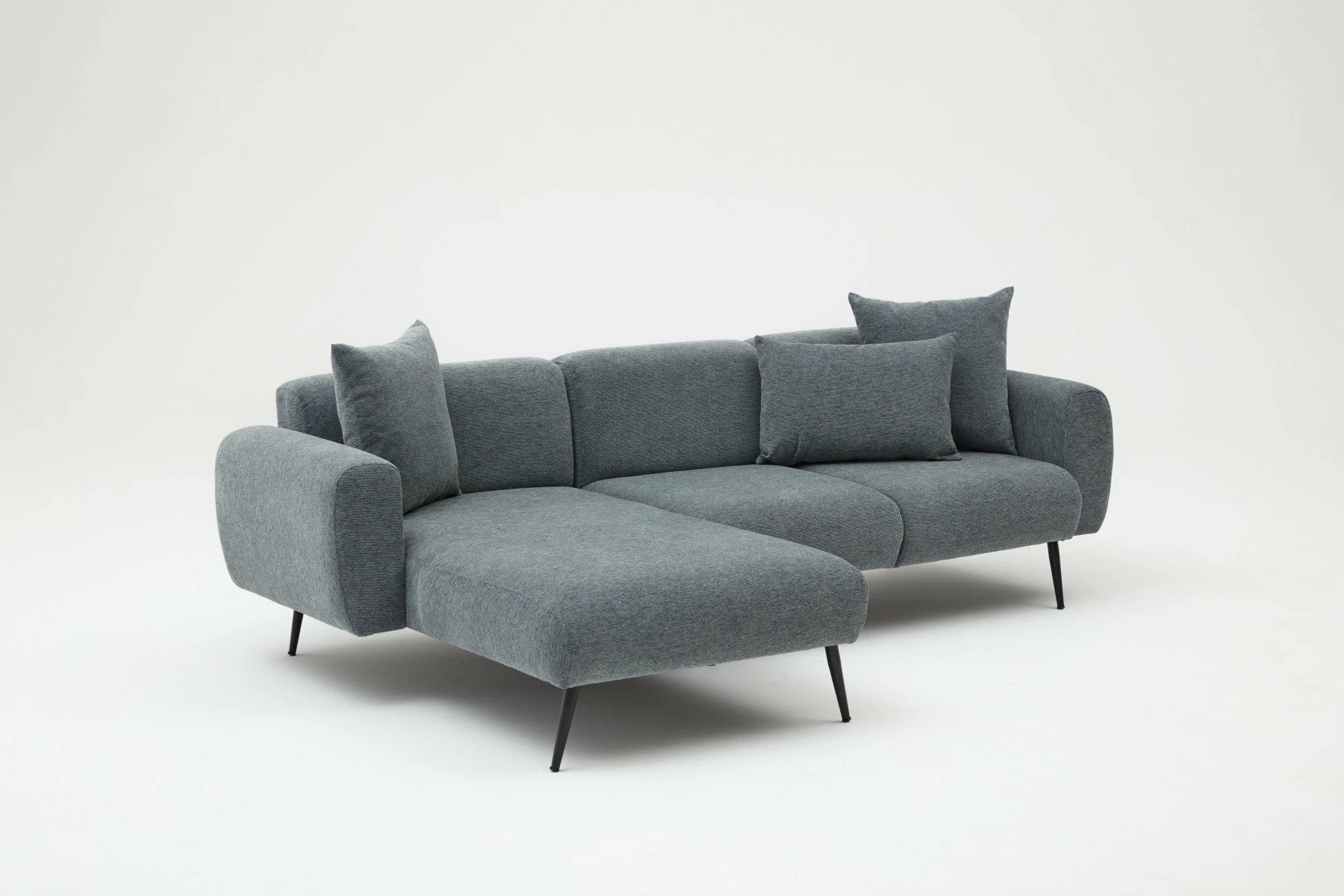Këndore Atelier del Sofa, anë e majtë, ngjyrë antracit