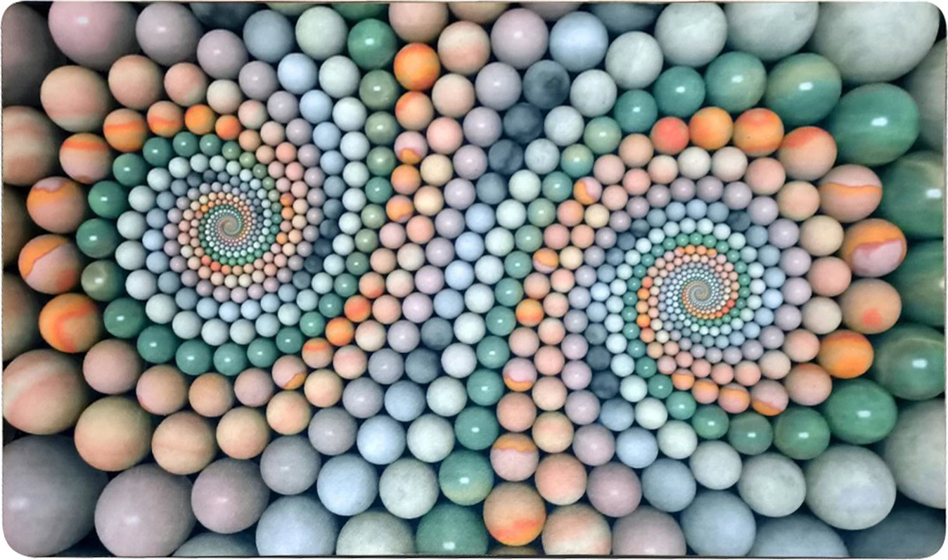 Shilte hyrëse PVC, rruza shumëngjyrëshe, Conceptum Hypnose, 40x60cm