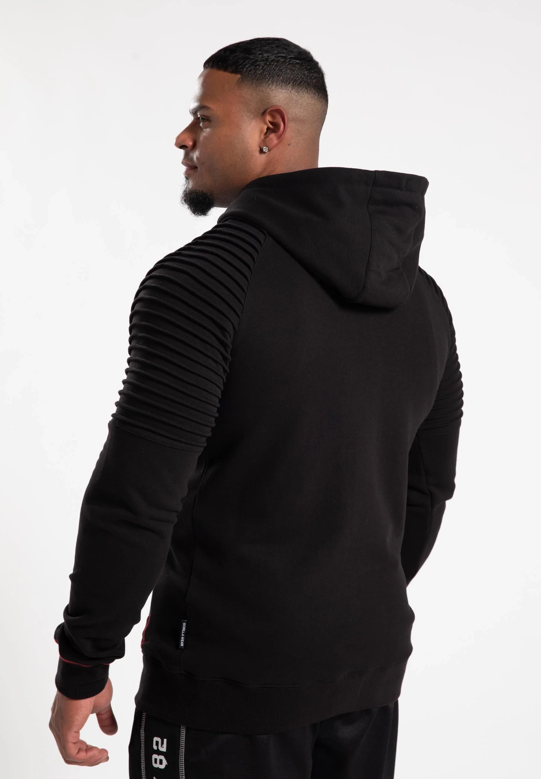 Georgia Zipped Hoodie - Black [Madhësia: M]