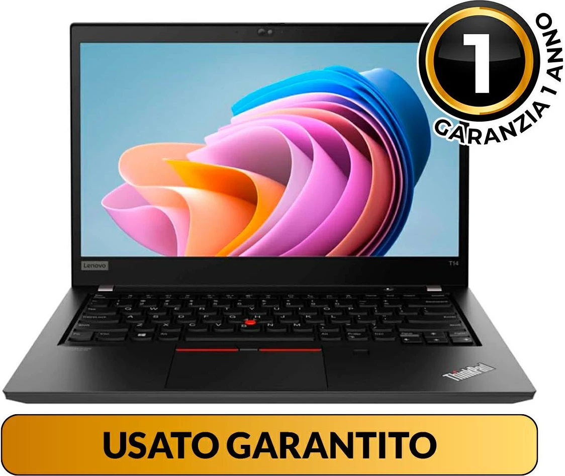 Laptop Lenovo ThinkPad T14 Gen 1 i5-10th 16GB 256GB Black