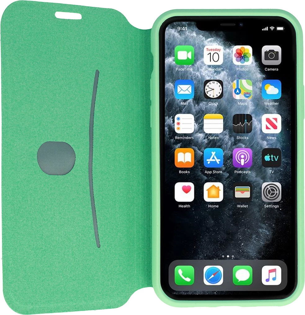 Mbështjellës flip HAVANA Premium Soft për iPhone 7 / iPhone 8 / iPhone SE 2020, mint