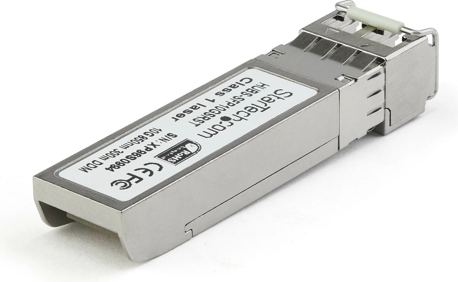 Modul transceiver SFP+ StarTech SFP10GLREMST, 10GBASE-LR 10GbE, LC, Single Mode, DDM, argjend
