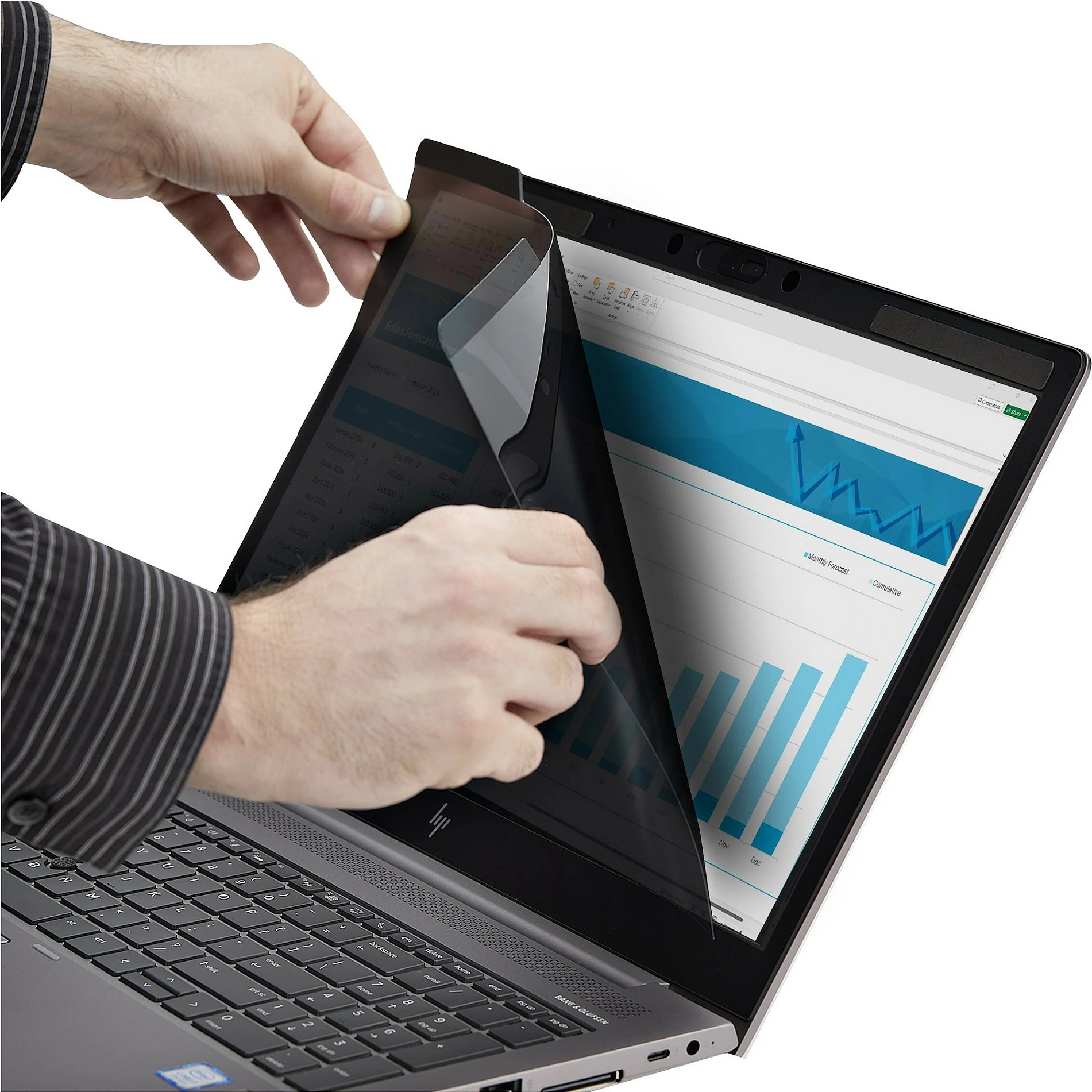 Filter privatësie për ekran laptopi StarTech 16" 16:10, magnetik, i kthyeshëm matt/glossy, i zi